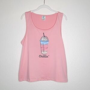 Nite Nite Munki Munki Frappuccino Coffee Lover PJ Set L